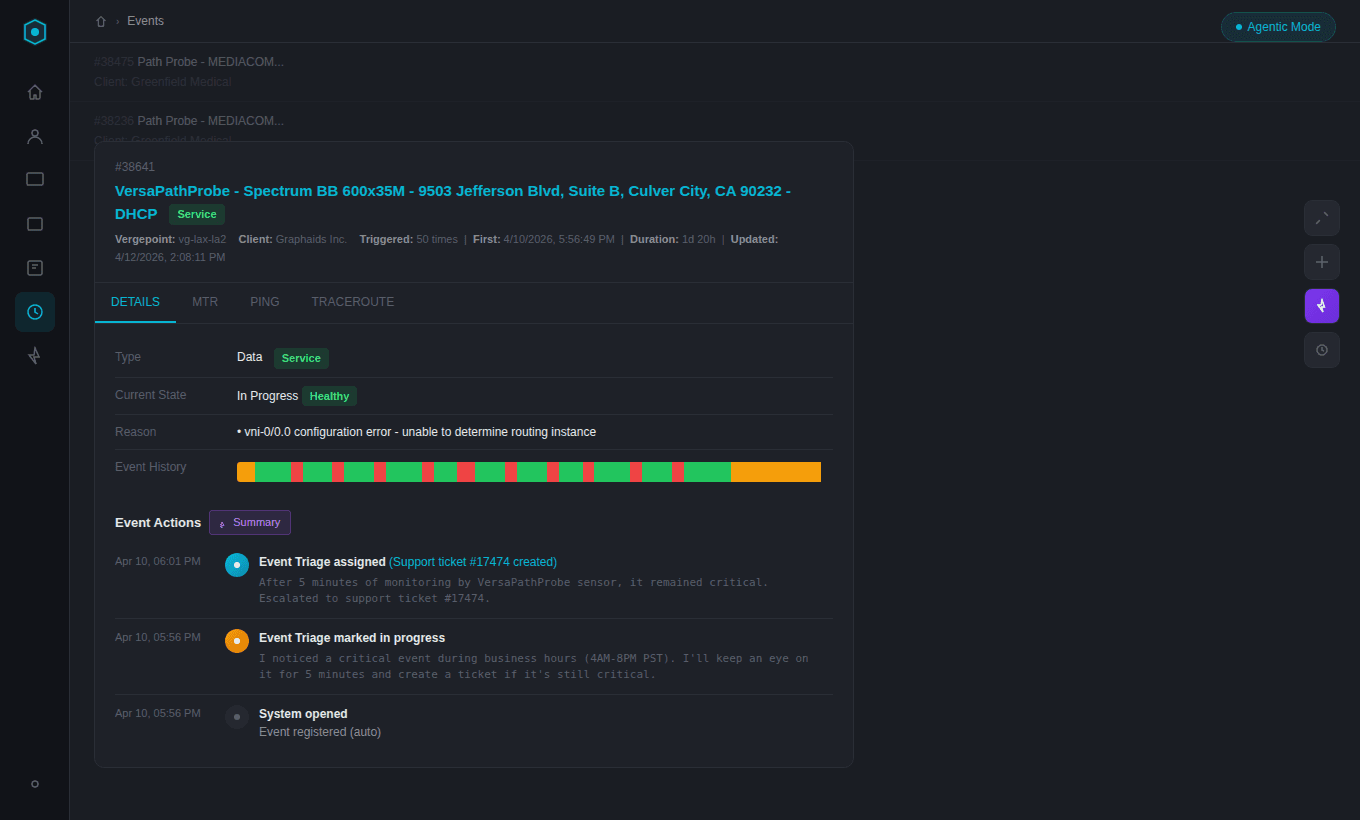 Monitoring preview